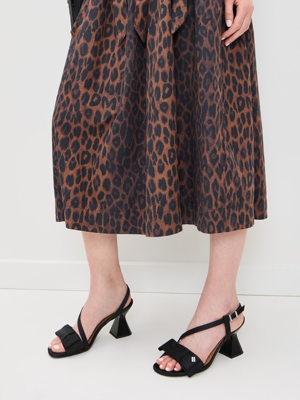 Ganni Big Bow Sandal